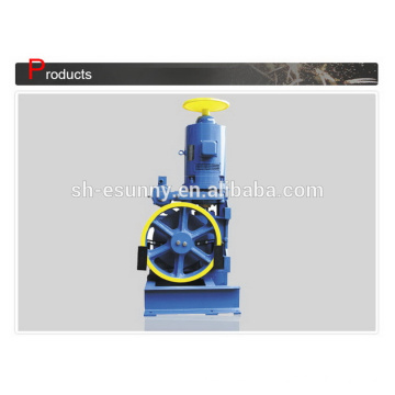 High quality practical lift geared traction machine